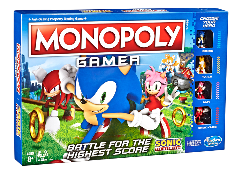 Illustration for article titled The New Sonic The Hedgehog Monopoly Game Is About Going Fast And Battling Bosses